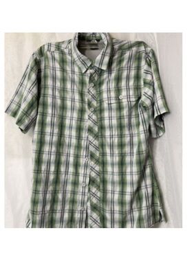Eddie Bauer Travex Men’s Small Button Up Collared Shirt Outdoors